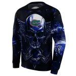 florida gators skull artwork blue black hoodie best selling