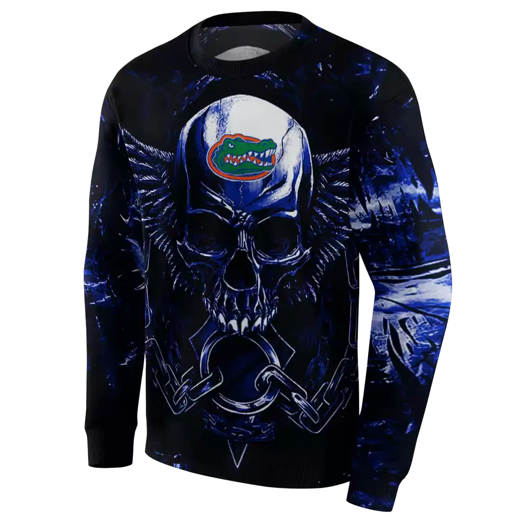 florida gators skull artwork blue black hoodie new arrival florida gators skull artwork blue black hoodie new arrival