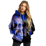 florida gators skull motif blue black hoodie best selling
