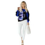 florida gators skull motif blue black hoodie best selling