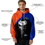florida gators skull punisher orange black hoodie best selling