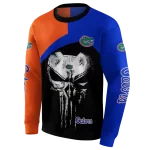 florida gators skull punisher orange black hoodie best selling