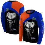 florida gators skull punisher orange black hoodie best selling