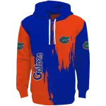 florida gators splatter effect blue hoodie best selling