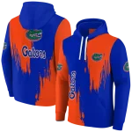 florida gators splatter effect blue hoodie best selling