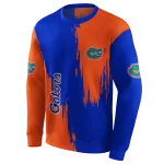 florida gators splatter effect blue hoodie best selling