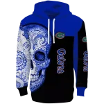 florida gators sugar skull blue black hoodie best selling