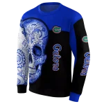 florida gators sugar skull blue black hoodie best selling