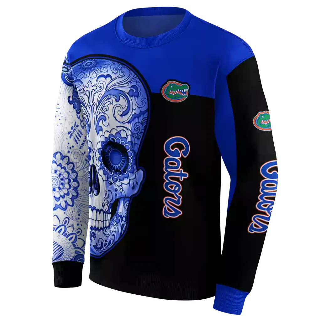 florida gators sugar skull blue black hoodie new arrival florida gators sugar skull blue black hoodie new arrival