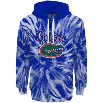 florida gators tie dye pattern blue hoodie best selling