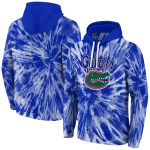 florida gators tie dye pattern blue hoodie best selling