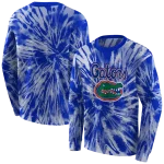 florida gators tie dye pattern blue hoodie best selling