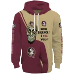 florida state seminoles achmed skull garnet hoodie best selling