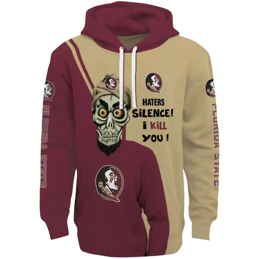 florida state seminoles achmed skull garnet hoodie best selling florida state seminoles achmed skull garnet hoodie best selling