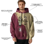 florida state seminoles achmed skull garnet hoodie best selling