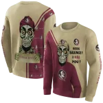 florida state seminoles achmed skull garnet hoodie best selling