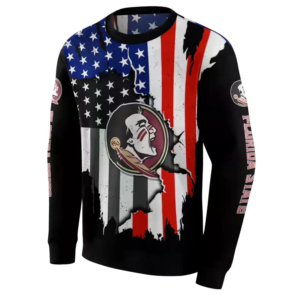 florida state seminoles american pride black hoodie new arrival florida state seminoles american pride black hoodie new arrival