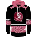 florida state seminoles awareness ribbon black pink hoodie best selling