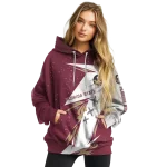 florida state seminoles dynamic slash garnet white hoodie best selling