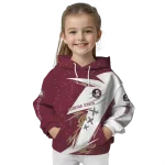 florida state seminoles dynamic slash garnet white hoodie best selling
