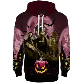 florida state seminoles halloween vibes garnet black hoodie best selling