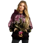 florida state seminoles halloween vibes garnet black hoodie best selling