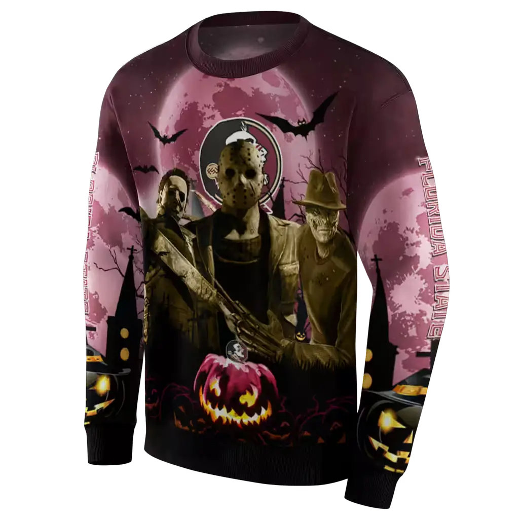 florida state seminoles halloween vibes garnet black hoodie new arrival florida state seminoles halloween vibes garnet black hoodie new arrival