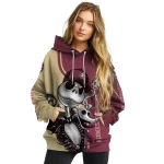 florida state seminoles jack skellington garnet hoodie best selling