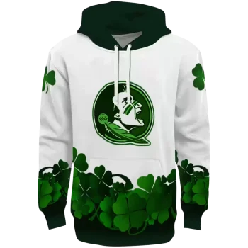florida state seminoles lucky motif white green hoodie best selling