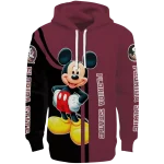 florida state seminoles mickey mouse garnet black hoodie best selling