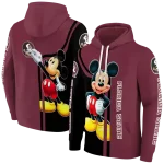 florida state seminoles mickey mouse garnet black hoodie best selling