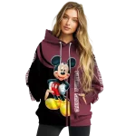 florida state seminoles mickey mouse garnet black hoodie best selling