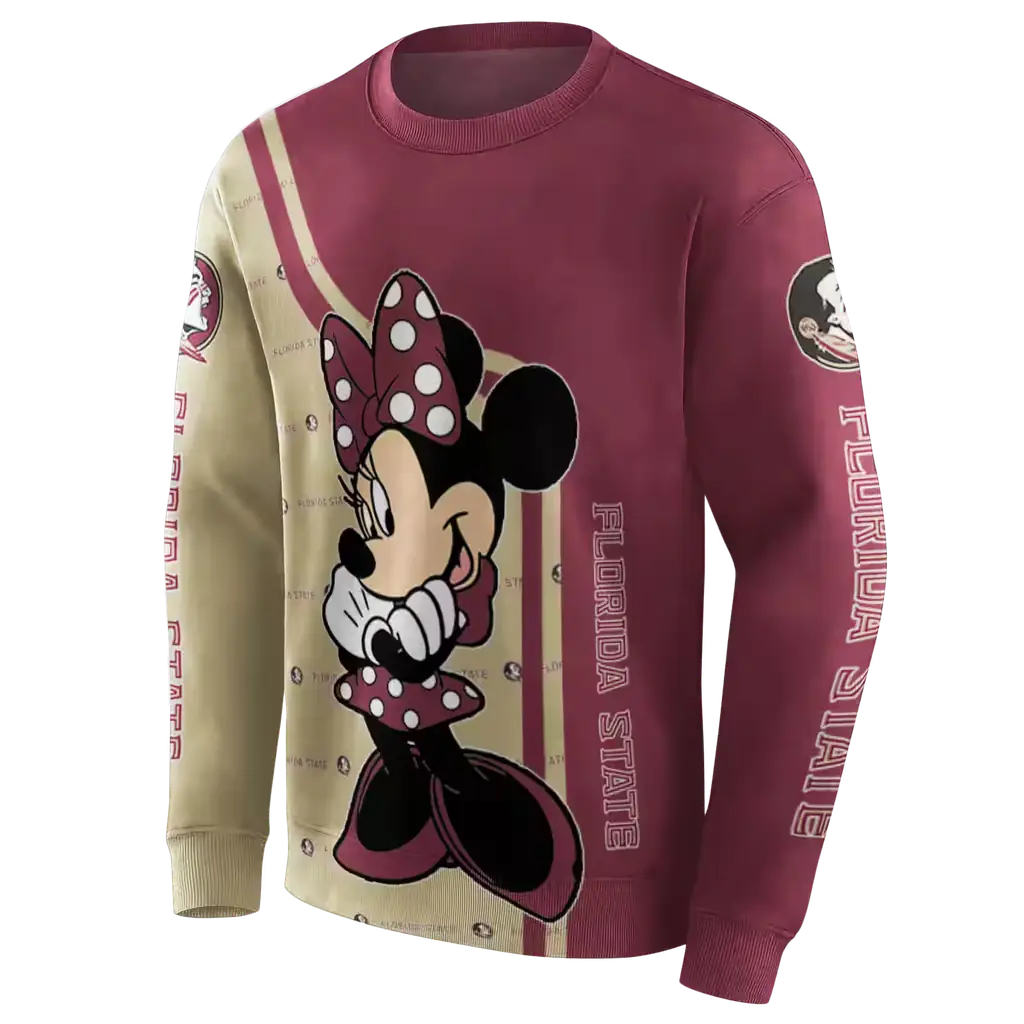 florida state seminoles minnie mouse garnet hoodie new arrival florida state seminoles minnie mouse garnet hoodie new arrival