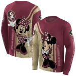 florida state seminoles minnie mouse garnet hoodie best selling