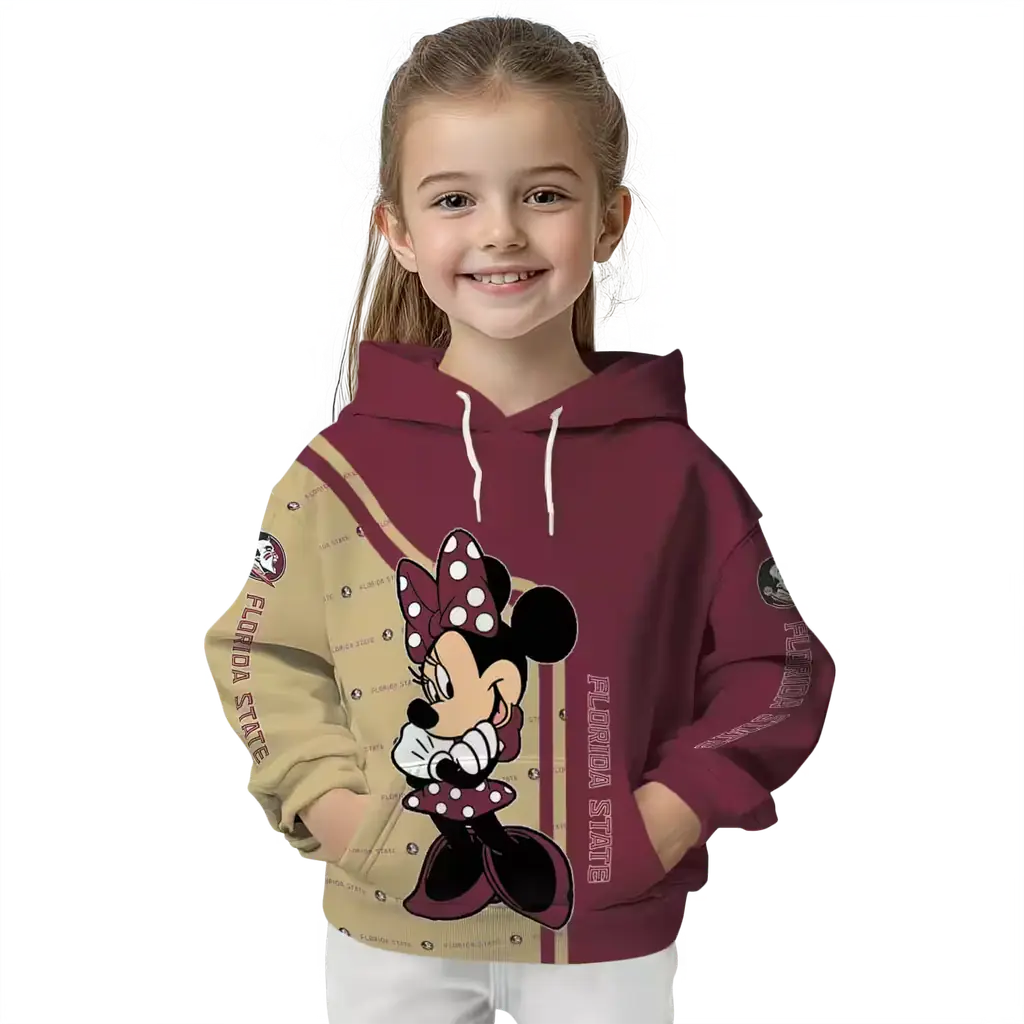 florida state seminoles minnie mouse garnet hoodie top rated florida state seminoles minnie mouse garnet hoodie top rated