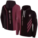 florida state seminoles monogram pattern garnet hoodie best selling