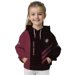 florida state seminoles monogram pattern garnet hoodie best selling