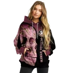 florida state seminoles skull motif garnet black hoodie best selling