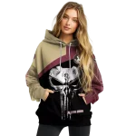 florida state seminoles skull punisher gold black hoodie best selling