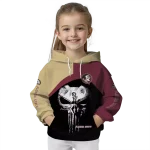 florida state seminoles skull punisher gold black hoodie best selling