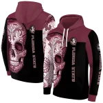florida state seminoles sugar skull garnet black hoodie best selling