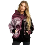 florida state seminoles sugar skull garnet black hoodie best selling