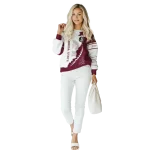 florida state seminoles triangular pattern garnet white hoodie best selling