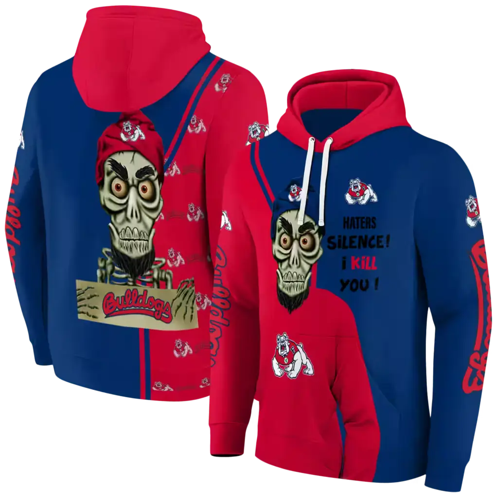 fresno state bulldogs achmed skull red hoodie fashion forward fresno state bulldogs achmed skull red hoodie fashion forward