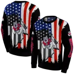 fresno state bulldogs american pride black hoodie best selling