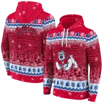 fresno state bulldogs christmas trees red hoodie best selling
