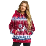 fresno state bulldogs christmas trees red hoodie best selling