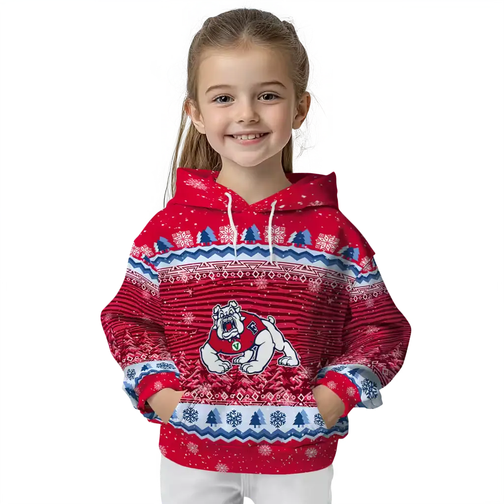 fresno state bulldogs christmas trees red hoodie top rated fresno state bulldogs christmas trees red hoodie top rated