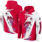fresno state bulldogs dynamic slash red white hoodie best selling