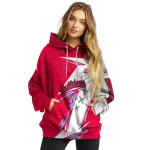 fresno state bulldogs dynamic slash red white hoodie best selling